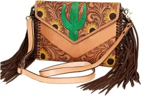 American Darling Cross Body I Hand Tooled Genuine Leather Women Bag Western Handbag Purse