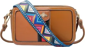 Beatfull Designer Bee Crossbody Purse for Women PU Leather Shoulder Handbag Camera Clucth