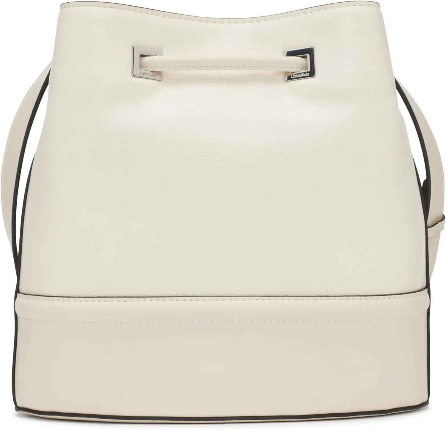Calvin Klein Women's Ash Crossbody Bag  Vegan Leather, Monogram, 2 Pockets