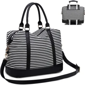 CAMTOP Women Ladies Travel Bag Canvas Weekend Overnight Carry On Luggage Bags