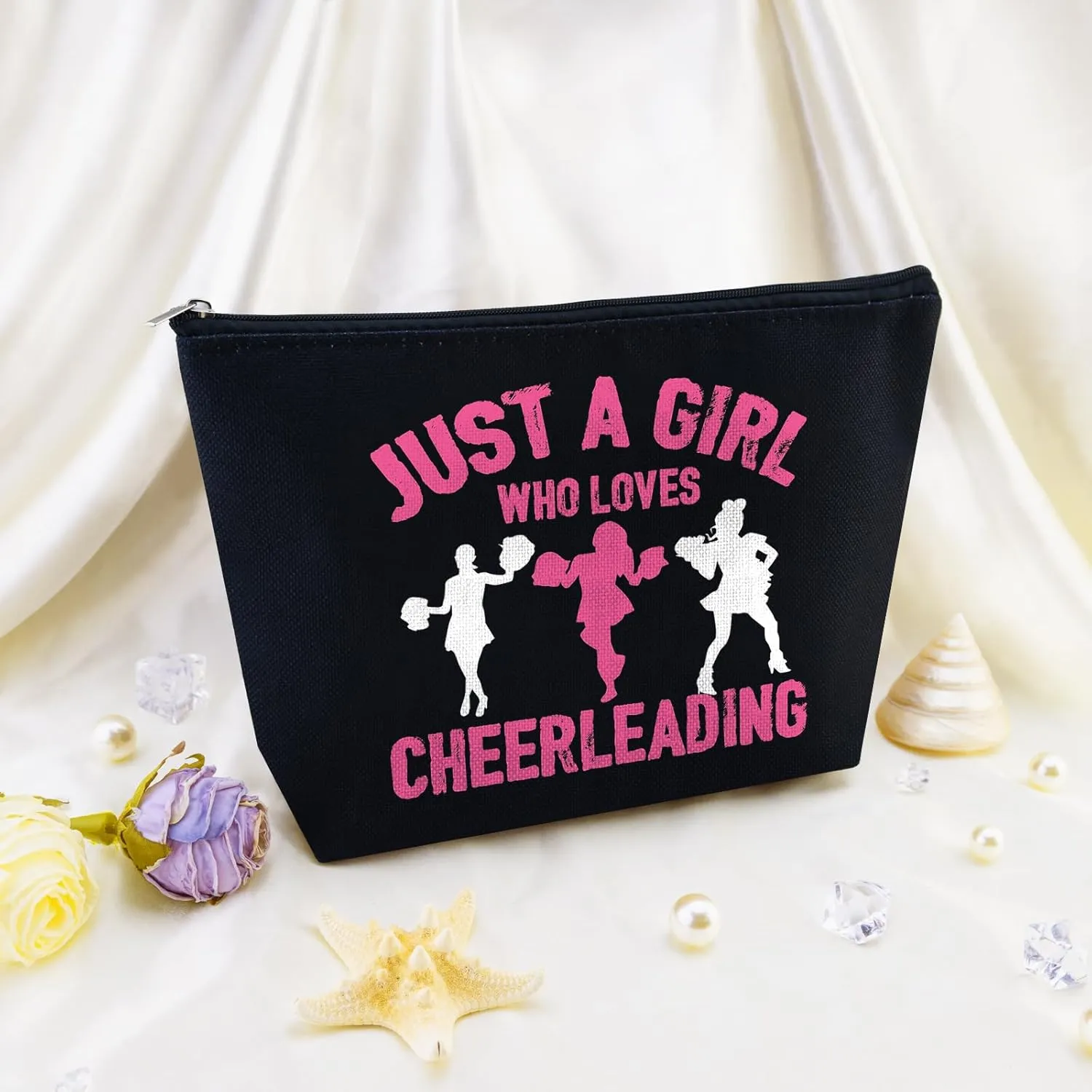 Cheer Makeup Bag Cheer Stuff Cheerleader Gifts Cheer Gifts Cheer Bags for Cheerleaders Cheerleading Stuff Cheer Bag Cheerleader Bag Cheer Cosmetic Bag Cheerleading Bag Cheer Coach Gift