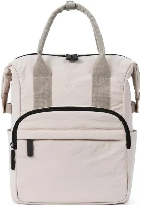 CLUCI Quilted Mini Backpack for Women, Cotton Padded Small Puffy Lightweight Waterproof Casual Travel Backpack