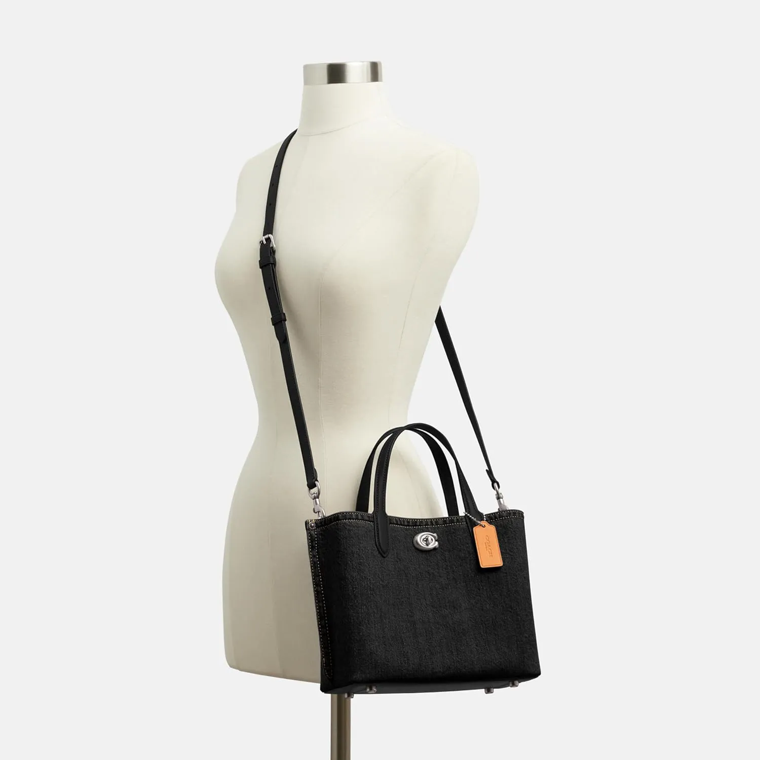Coach Women's Denim Willow Tote 24