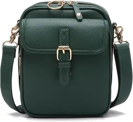 Collaborate Crossbody Leather Bag, Urvashi Crossbody Bag for Women, Comebybuy Purse Vintage Mini Messenger Bag