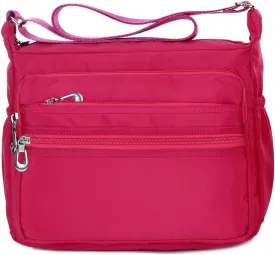 Crossbody Bag for Women Waterproof Shoulder Bag Messenger Bag Casual Nylon Purse Handbag