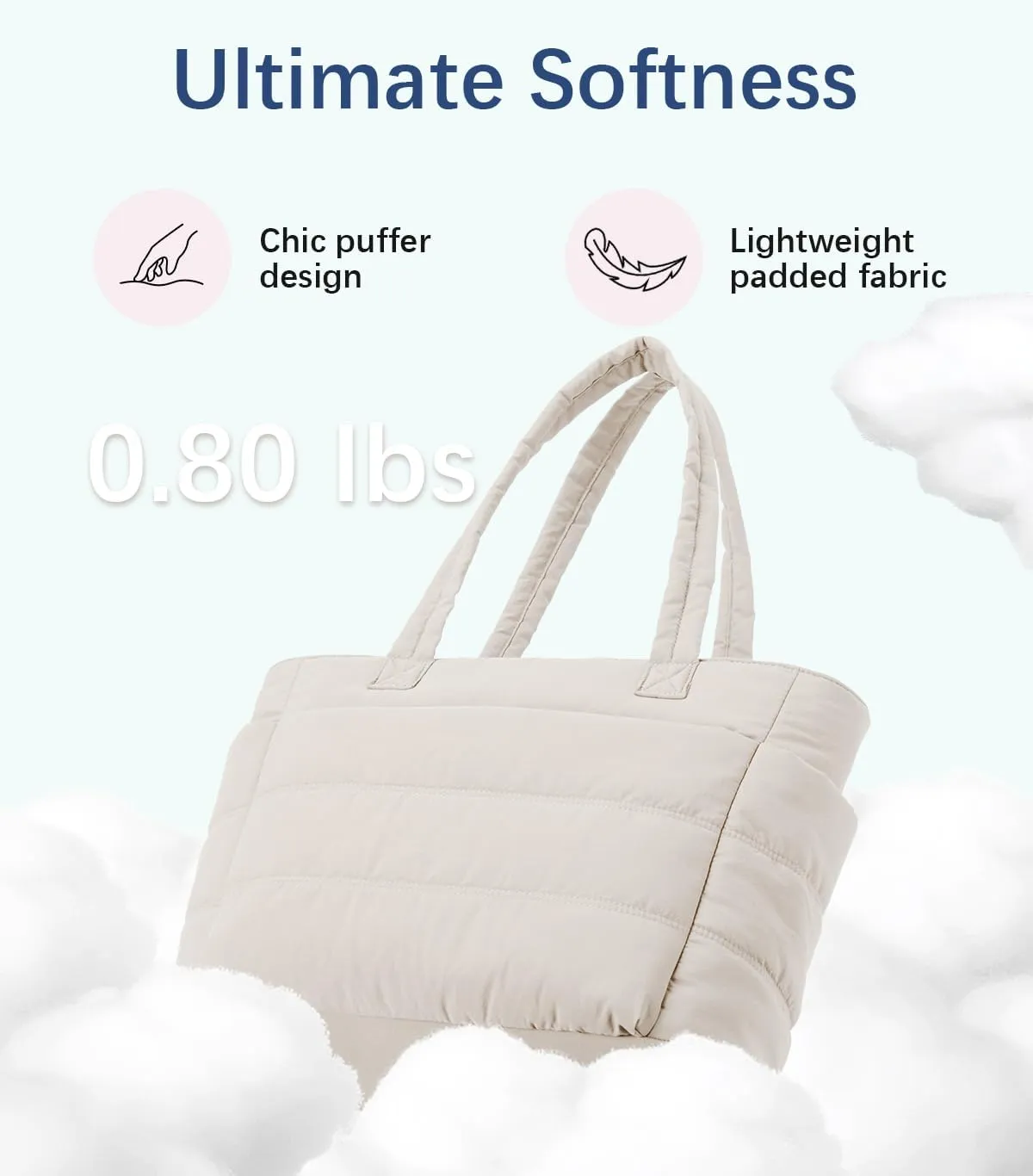 Crossbody Tote Bag for Women Medium Size Travel Tote Bags for Work with Zipper Shoulder Bag with Compartments