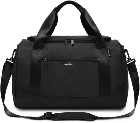 ECOHUB 16'' Personal Item Bag Mini Duffel Bag Small Travel Bag Underseat Carry on Bag for United Airlines Gym Bag for Women and Men