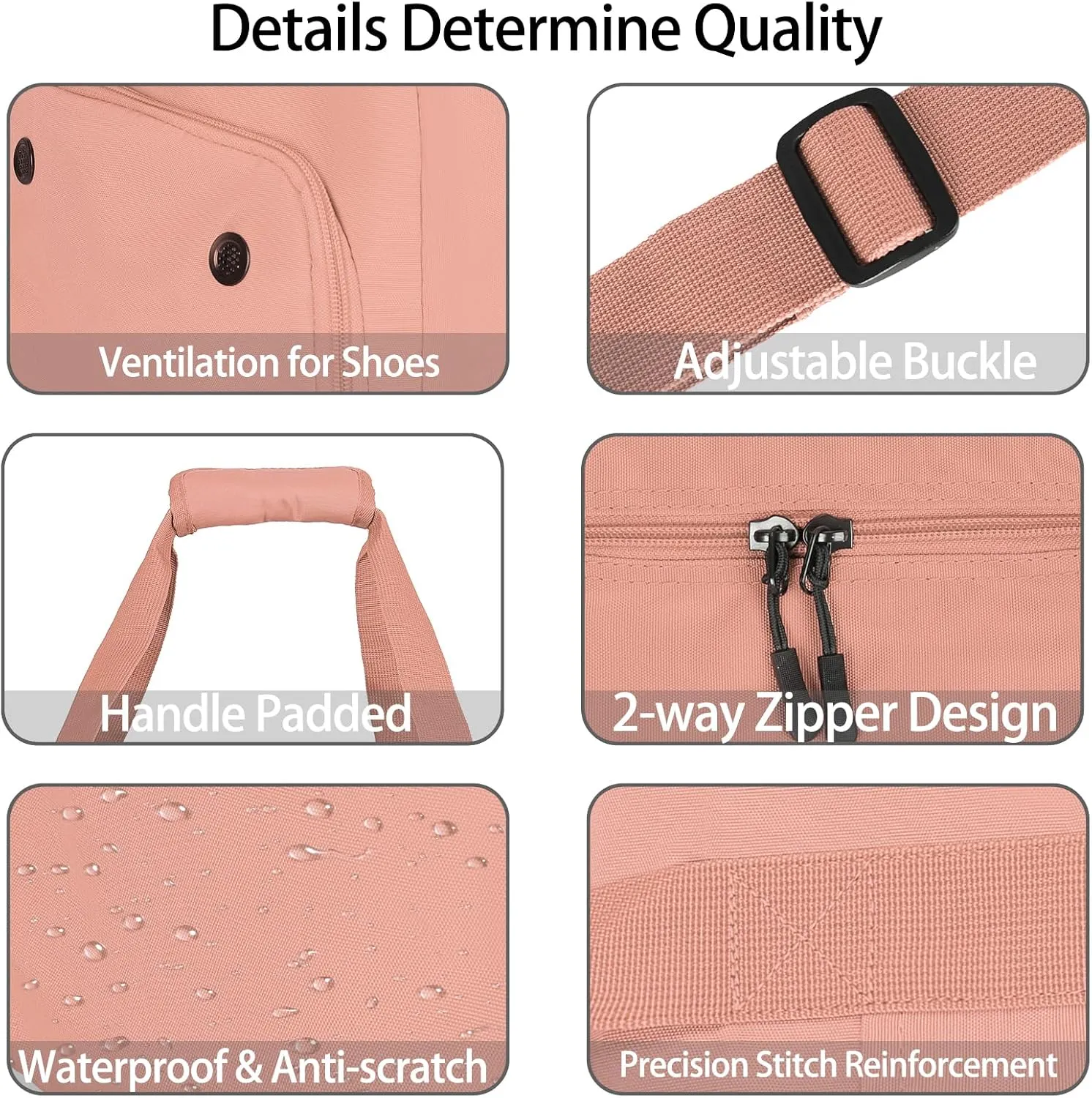 Goloni Cute Duffle Bag for Women, Gym Bag with Shoe Compartment, Lightweight Weekend Travel Duffel Bag,Overnight Bag with Wet Pocket