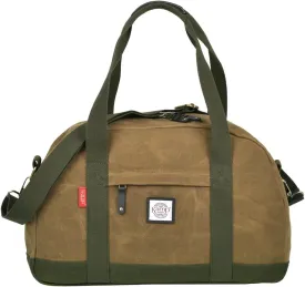 KAMP NEW YORK Boston Travel Duffel Bag, Weekender Overnight Shoulder Bag for Men and Women (Brown)
