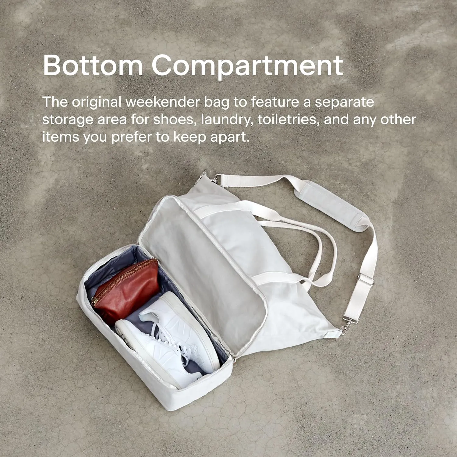 Lo & Sons Original Catalina Deluxe Premium Canvas Duffel Bag  Travel, Gym, Hospital, or Weekender Bag with Shoe Compartment for Men and Women