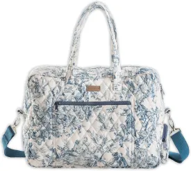 Maison d' Hermine Weekender Bags for Women Cotton Quilted Duffel Overnight Luggage Weekend Bag for Men Gym Sports Gifts Travel Business Travellers Family Trip