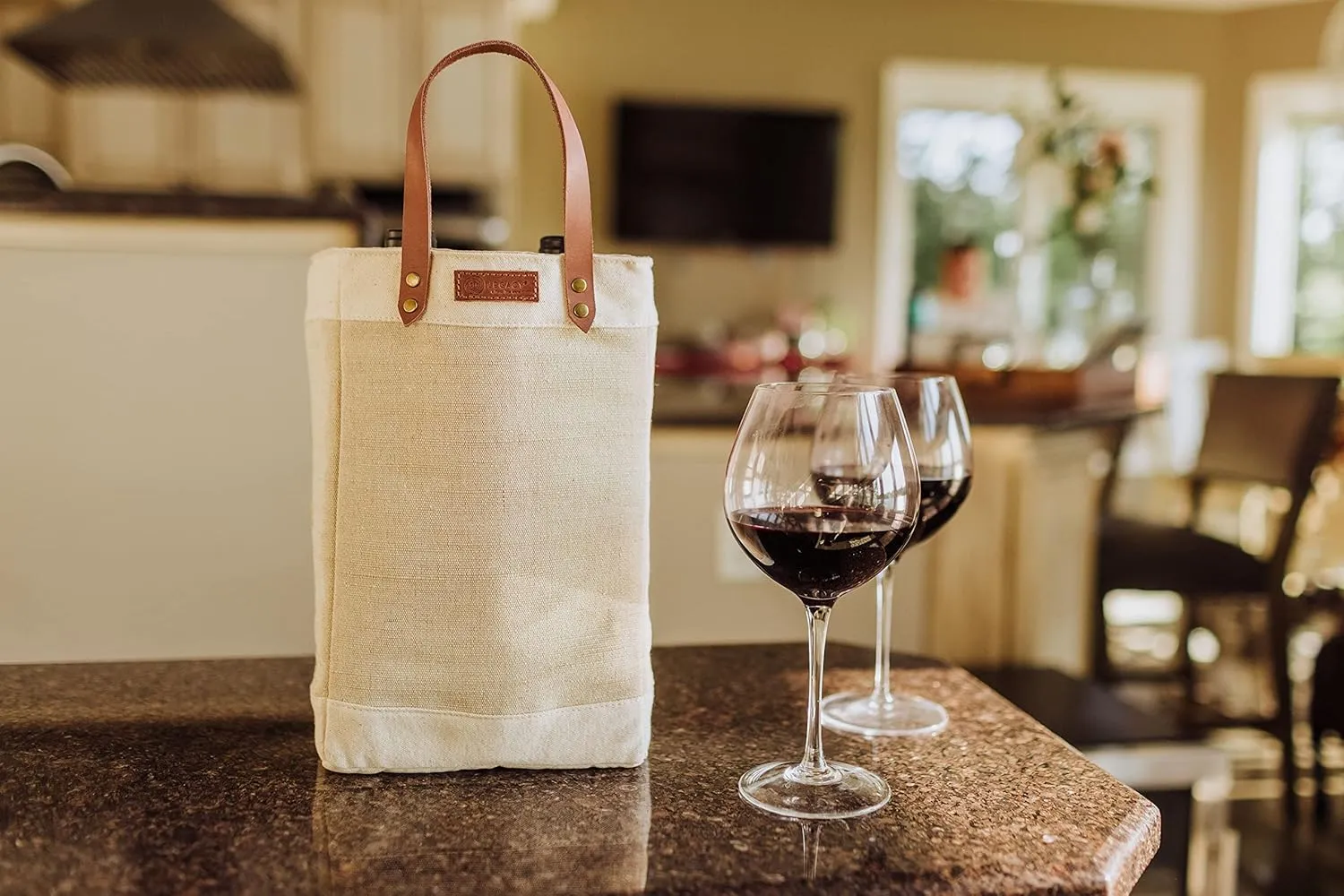 PICNIC TIME NHL Wine Bag, Wine Tote Bag