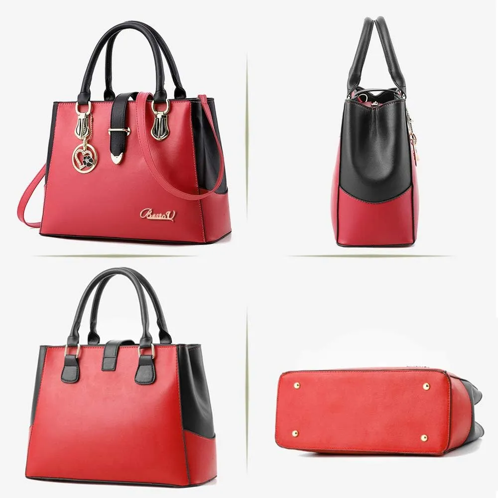 Purses and Handbags for Women Tote Shoulder Crossbody Bags with Long Strap Detachable