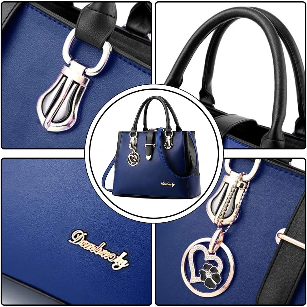 Purses and Handbags for Women Tote Shoulder Crossbody Bags with Long Strap Detachable