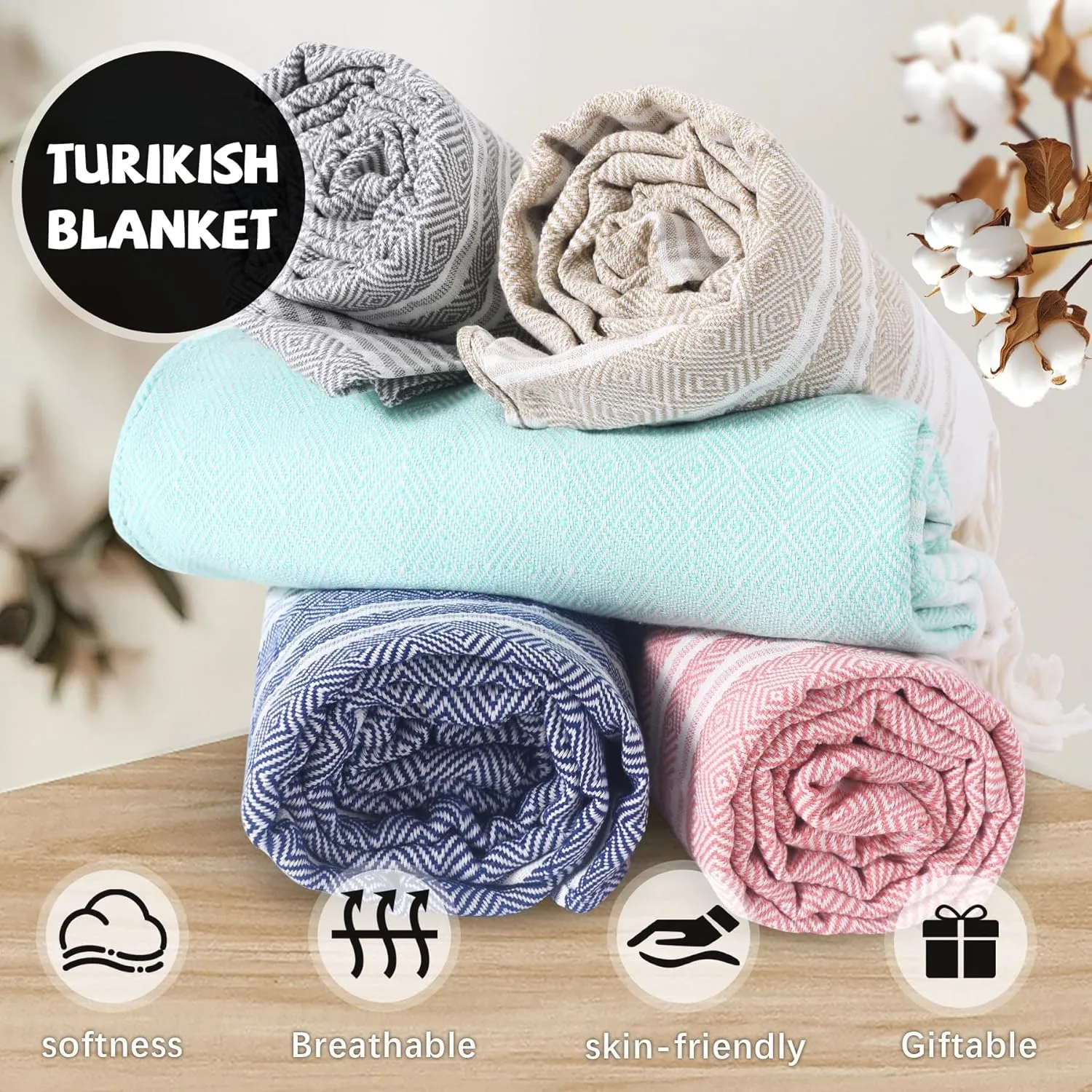 Sage Green Throw Blanket Bedroom Decoration Living Room Accessories Sofa Couch Cover Chair Apartment Essential Home Finds Aesthetic Magnolia Spring Woodland Nursery Forest Nature Life Nursery Decor