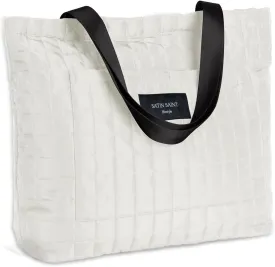 SATINSAINT Large Tote Travel Bag for Women, Lightweight Quilted Carry-All Shoppers Tote for Travel, Work, Gym and Casual Use