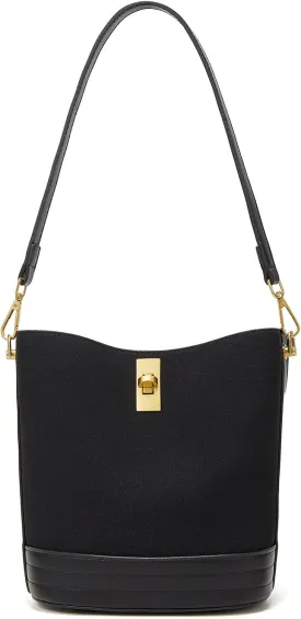 Small Bucket Bag Bucket Purse for Women Shoulder Purse Crossbody Handbag Mini Faux Suede Hobo Bag