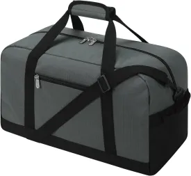 Small Gym Bag 18 inch Carry On Duffel Bag for Weekender Travel - Dark Grey