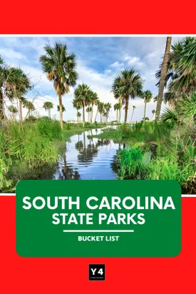 South Carolina State Parks Bucket List: Travel Guide & Adventure Journal for Exploring South Carolina's State Parks  Hikes, Camping, Wildlife, and Must-See Sights with Space for Notes & Memories Paperback  June 10, 2025