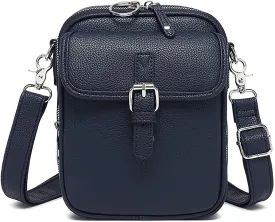 Urvashi Crossbody Anti Theft Leather Bag, Tojoyride Crossbody Leather Bag, Multi-Slot Multifunctional Large Capacity Bags