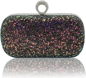 Women Clutch Bag Sequin Evening Bag Ladies Sparkly Handbag Bridal Wedding Purse Glitter Shoulder Bag