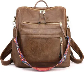 Women's Fashion Backpack Purse Multipurpose Design Convertible Satchel Handbags Shoulder Bag Travel bag