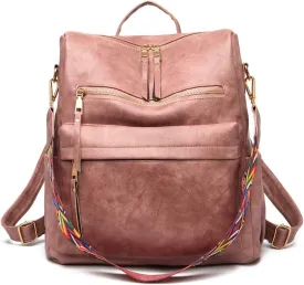 Women's Fashion Backpack Purse Multipurpose Design Convertible Satchel Handbags Shoulder Bag Travel bag