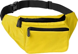Yellow Fanny Pack Belt Bag I Mens Fanny Packs for Women Fashionable - Crossbody Bag Bum bag Waist Bag Waist Pack - Hands Free for Hiking, Running, Travel, Waterproof and more